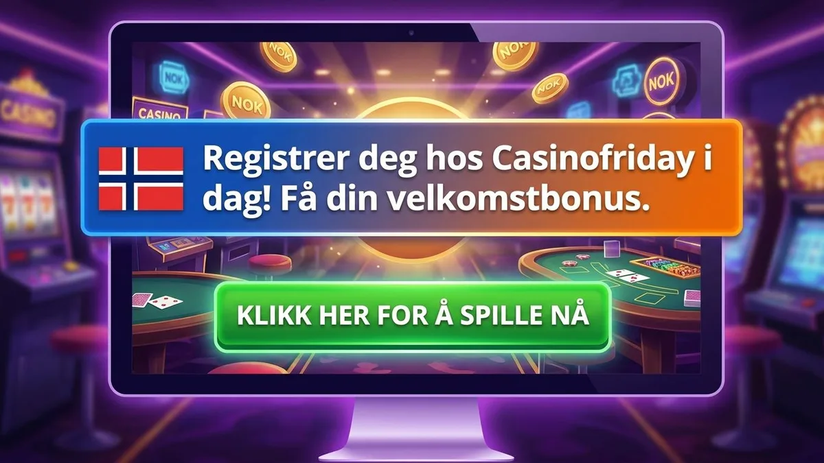 Registrer deg med bonus